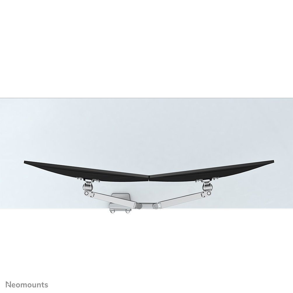 Neomounts FPMA-D750DSILVER Monitor arm 10-32" - gas spring - Topfix